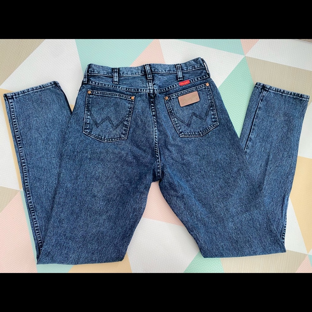 Vintage Wrangler Acid wash/stone wash jeans size 31x34